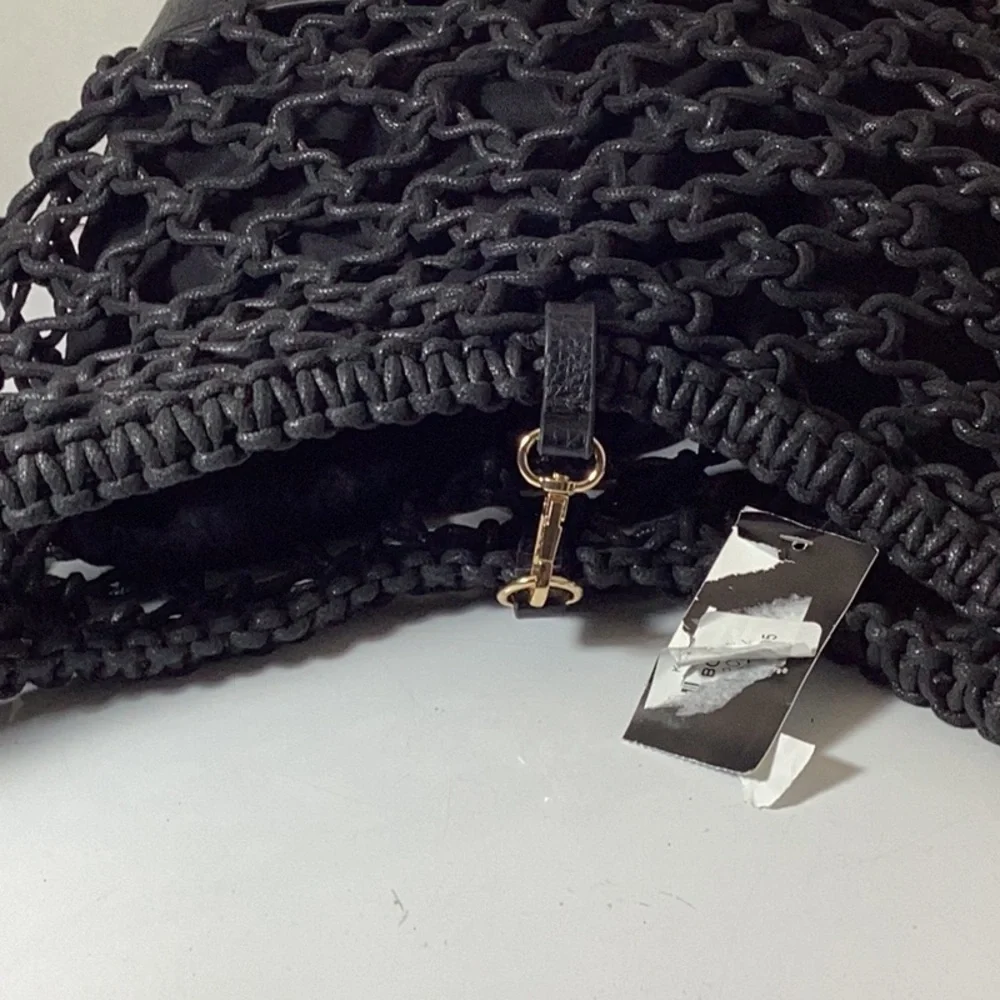 INC International Women’s Kahtt Macrame Hobo Bag,
